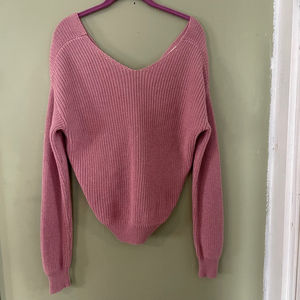 Ivy + Main twisted knot Knit Sweater